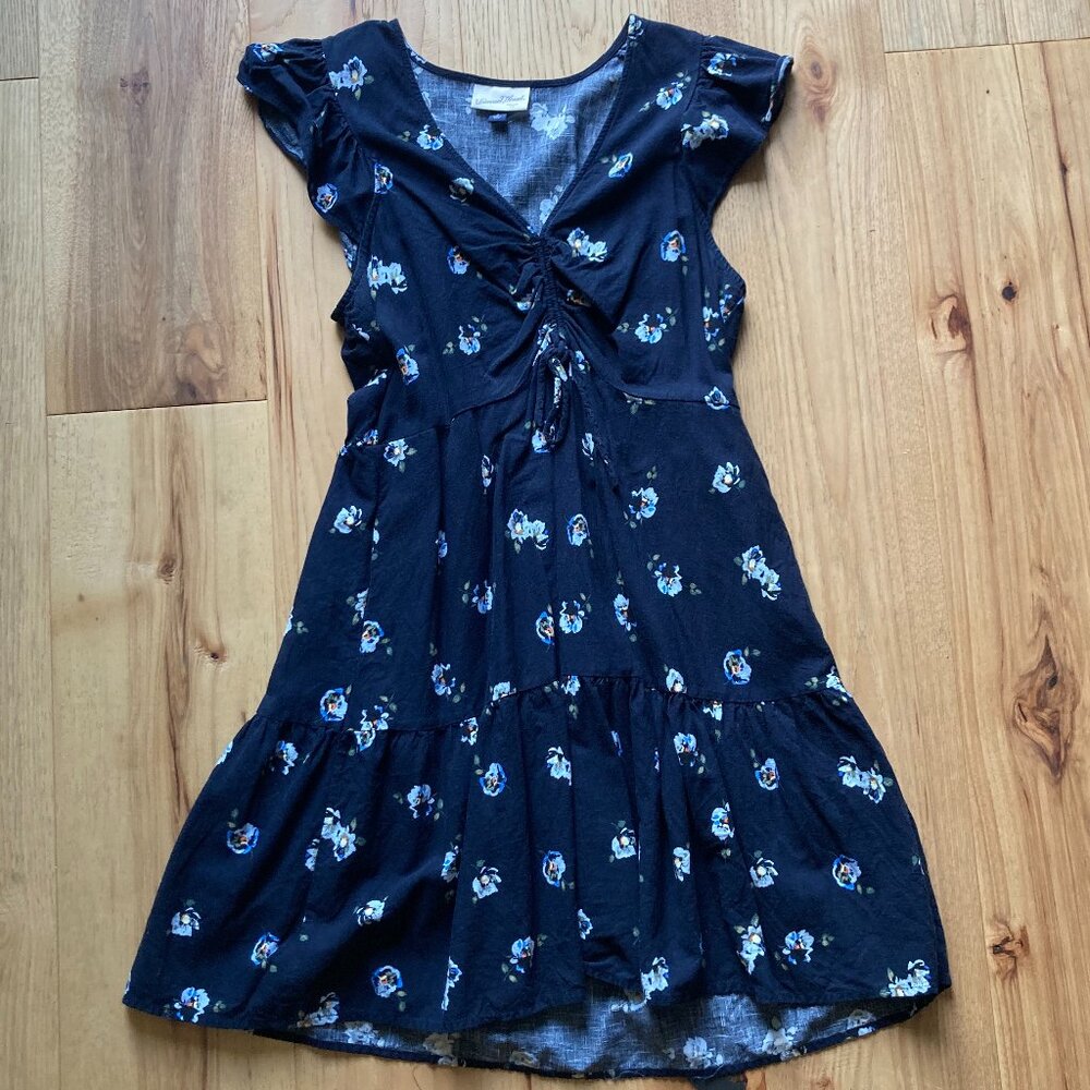 Universal Thread Flutter Short Sleeve Mini Skater Dress